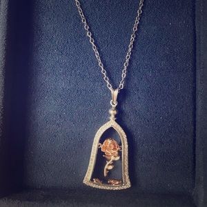 Enchanted by Disney Beauty & the Beast Necklace